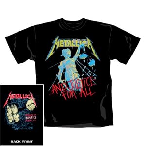 METALLICA - AND  JUSTICE FOR ALL T-Shirt Größe: L