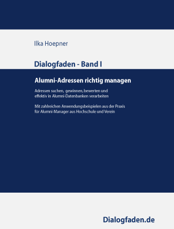 Dialogfaden-Band I Alumni-Adressen richtig managen