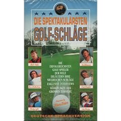 Golf - Die spektakulärsten Golf-Schläge [VHS]