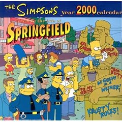 Kalender, Simpsons Wandkalender 2000