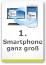 Smartphone ganz groß