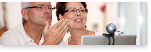 Webcams und Headsets