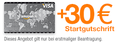 Amazon.de VISA Karte