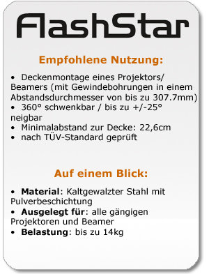 FlashStar Wandhalterung FIX