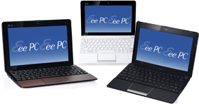 Asus 1015PN Farbvariationen