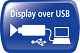 isplay over USB