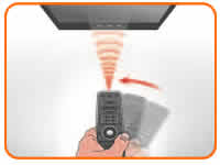 Smart control motion - play gesture