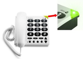 Optische Anrufsignalisierung