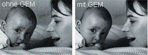 GEM Filmkornglättungs- Algorithmus