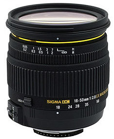 Sigma 18-50mm 2,8 EX MACRO
