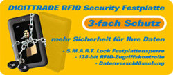 DIGITTRADE RS64 RFID-Festplatte mit 3-fach Schutz