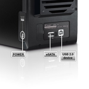 FANTEC QB-35US2 Anschl&uuml;sse
