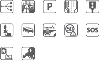 Icons zu den Features