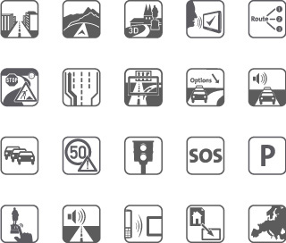Icons zu den Features