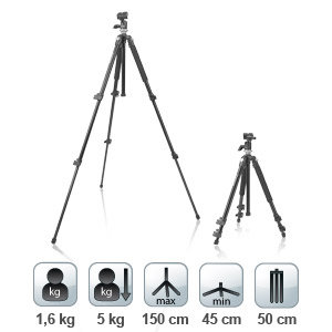 Produktansicht mantona Stativ Scout