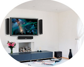 Hochwertiger Aktiv-Subwoofer der polk PSW-Serie