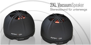 RAIKKO 2XL Vacuum Speaker Anwendung