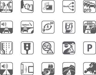 Icons zu den Features