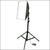 walimex Daylight-Set 250 mit Softbox, 40 x 60 cm