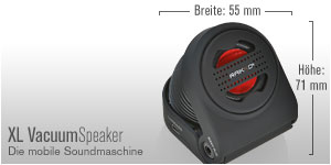 RAIKKO XL Vacuum Speaker Abmessungen