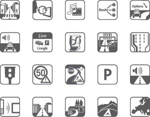 Icons zu den Features
