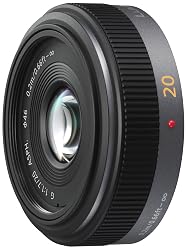 Panasonic H-H020E Pancake-Objektiv Lumix G F1,7/ 20 mm (40 mm KB)