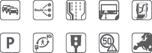 Icons zu den Features
