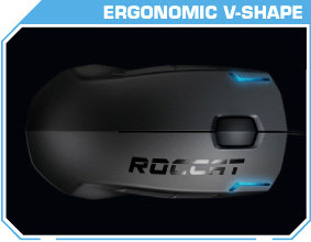 Ergonomic V-Shape