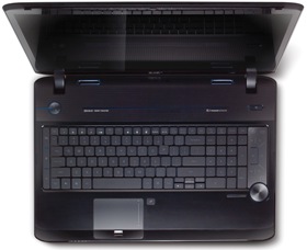 Aspire 8940 in der Vogelperspektive