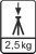 2,5 kg Maximalbelastung