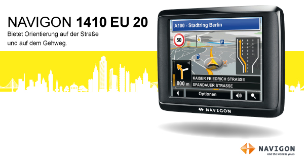 Produktbild des Navigationsgeräts