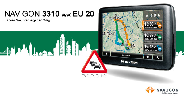 Produktbild des Navigationsgeräts