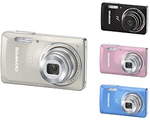 Olympus Mju-5010 Digitalkamera titansilber