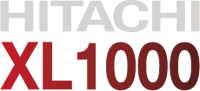 Logo Hitachi XL1000