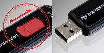 Transcend JetFlash 500 Schieberegler