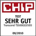 Transcend Store Jet 25D3 Chip Auszeichnung