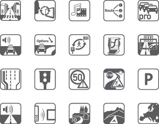 Icons zu den Features