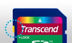 Transcend SDHC class 4 Schreibschutzschalter
