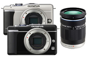 &Uuml;berblick E-PL1 mit 14-150mm Objektiv
