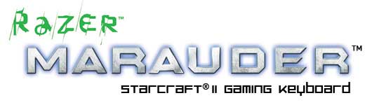 Razer Marauder StarCraft II Gaming-Tastatur