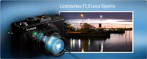 Panasonic Lumix LX5 - Lichtst&auml;rke