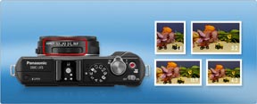 Panasonic Lumix LX5 - Direkt-Formatauswahl