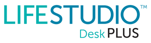 Hitachi Logo LifeStudio Desk Plus