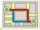 Anzeige f&uuml;r alternative Routen