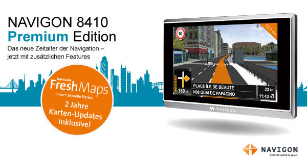 Produktbild des Navigationsger&auml;ts