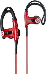 Monster Beats by Dr.Dre PowerBeats Red Sportkopfh&ouml;rer