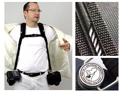 SNIPER-STRAP mit Edelstahl-Kugellager, Schock-Abpufferung und Edelstahlseil