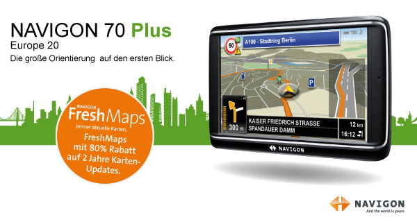 Produktbild des Navigationsgeräts