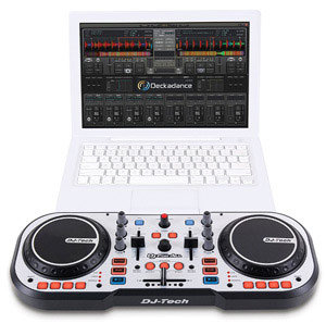 Inklusive DJ-Kopfh&ouml;rer mit sehr guter Ger&auml;uschabschirmung, hohem Tragekomfort sowie klapp- und drehbaren Kopfh&ouml;rerschalen. 2 hochaufl&ouml;sende Jogwheels mit multifunktionaler Belegung - u.a. zum Scratchen und zur Manipulation von Effekten.