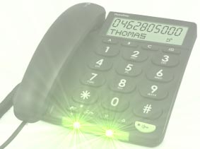 Optische Anrufsignalisierung